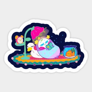 Relax  Tomo - Kira and Bruno Sticker